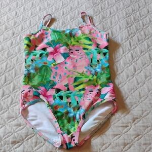 🩱PAPER WINGS Tropical Adventure Kids Swim One Piece 🩱